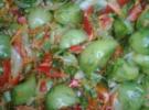 Салат из зеленых помидор без стерилизации