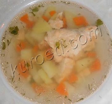 рыбный суп из форели