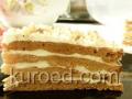 медовый торт со сметанным кремом Тающий остров 