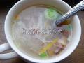Быстрый китайский суп с овощами и рисовой лапшой