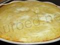 Картофельный пирог с грибами, луком, кукурузой и зеленью