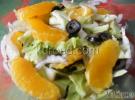 Салат с апельсинами по-сицилийски 