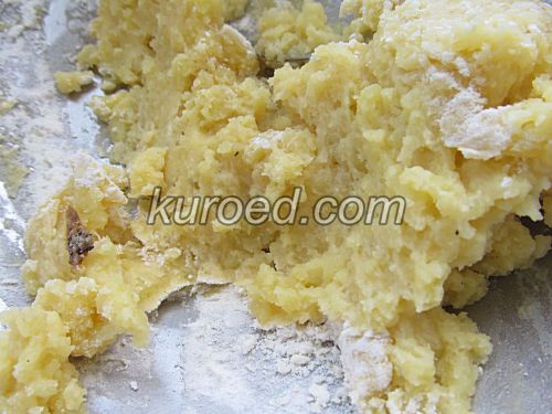 Картофляники с капустой, пошаговое приготовление - сделать картофельное тесто