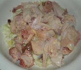 Курник, пошаговое приготовление - начинка из сырой курицы