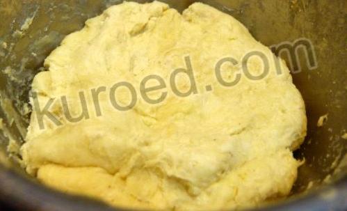 Пирог Жербо, пошаговое приготовление - тесто готово
