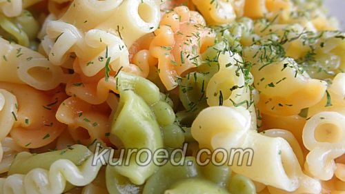 Салат с макаронами – кулинарный рецепт